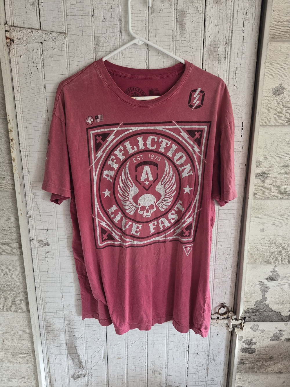 Affliction Men’s Live Fast Graphic Tee